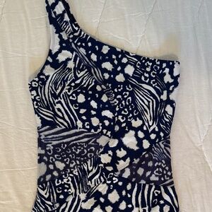 Beyond Control One Shoulder Swimsuit